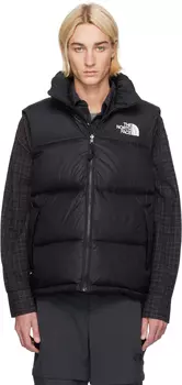 Черный пуховый жилет Nuptse 1996 года в стиле ретро The North Face, TNF black