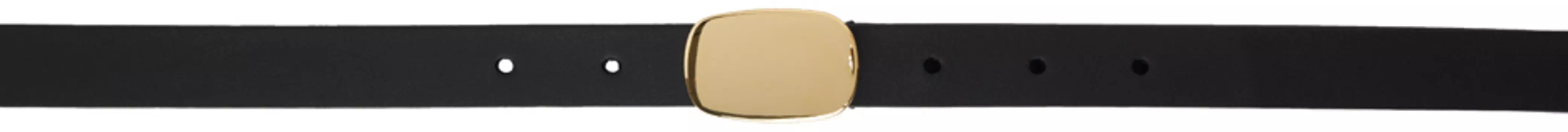 Черный ремень из зерненой кожи Andersons Anderson's