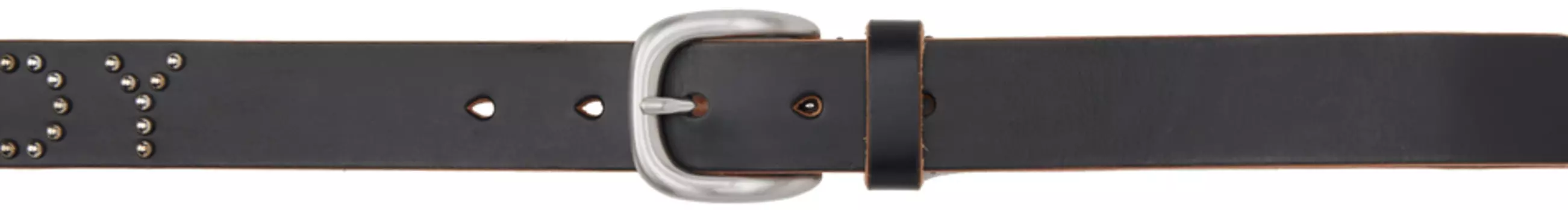 Черный ремень койбоя Our Legacy