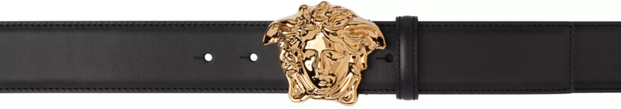 Черный ремень \Ла Медуза\"" Versace