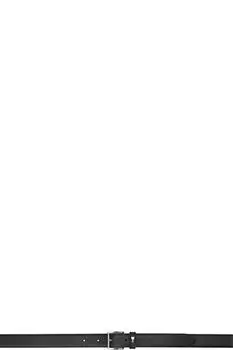 Черный ремень Paris Paris 25 мм AMI Paris