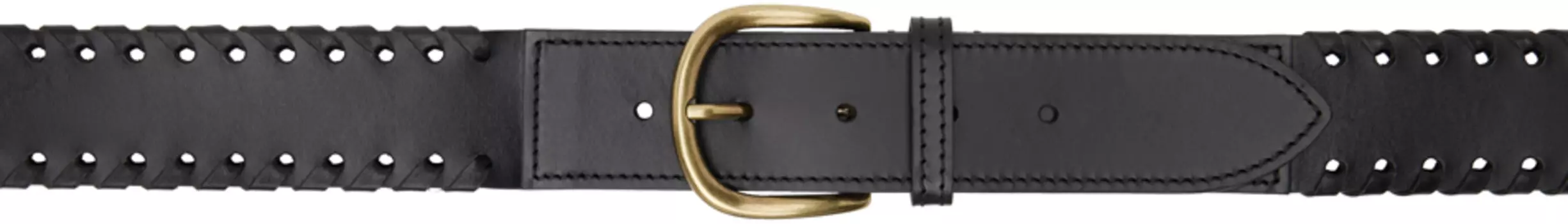 Черный ремень Заф Isabel Marant