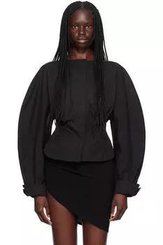 Черный - Рубашка La Casa 'La chemise Barco' JACQUEMUS