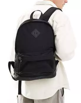 Черный рюкзак из мягкого нейлона ASOS DESIGN