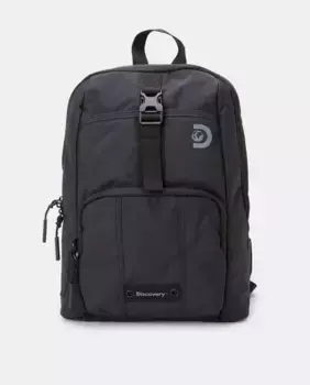 Черный рюкзак из переработанного полиэстера с отделением для планшета Discovery, черный