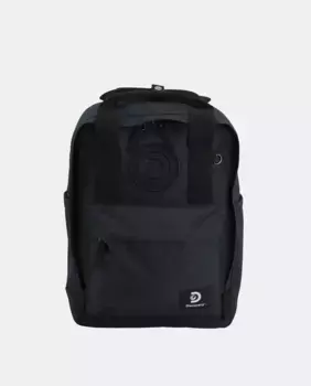 Черный рюкзак из переработанного полиэстера с передним карманом Discovery