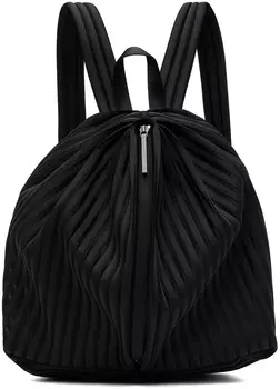 Черный рюкзак Linear Knit 28 Issey Miyake