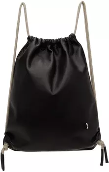 Черный рюкзак на шнурке Rick Owens