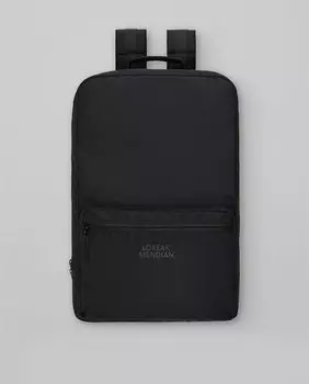 Черный рюкзак унисекс на молнии Loreak Mendian, черный
