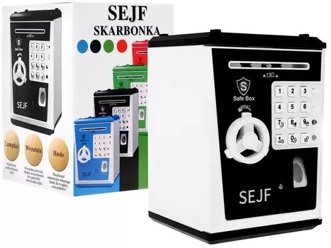 Черный сейф-копилка RAMIZ