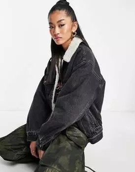 Черный шерп-дальнобойщик Levi's 90-х годов