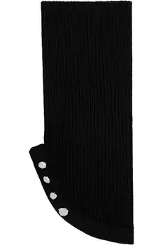 Черный шерстяной снуд HYEIN SEO