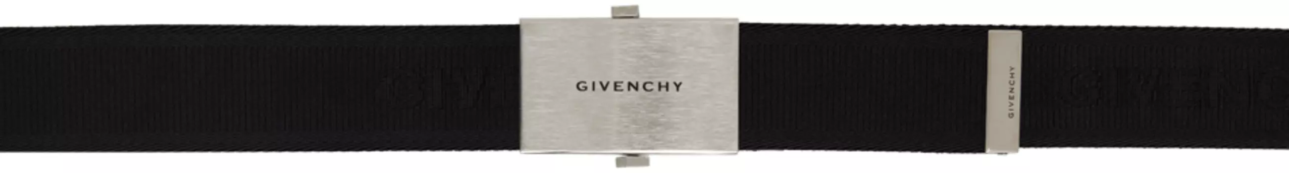 Черный скейтерский ремень Givenchy