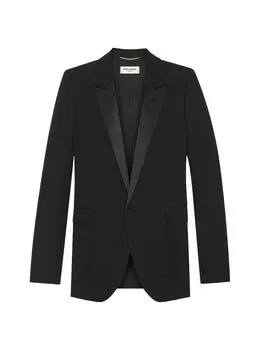 Черный смокинг Tube De Poudre Saint Laurent Saint Laurent