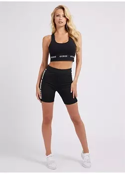 Черный спортивный бюстгальтер Guess