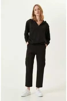 Черный спортивный костюм N-tech Slim Leg Network, черный