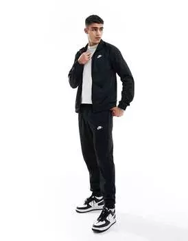 Черный спортивный костюм Nike Club