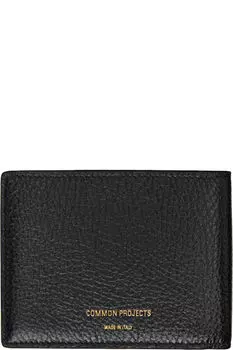Черный стандартный кошелек Common Projects
