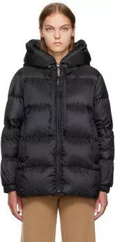 Черный Стеганый пуховик The Cube Черная модель из коллекции The Cube. Max Mara