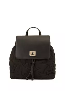 Черный стеганый женский рюкзак Beymen