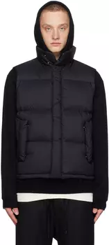 Черный суперлегкий пуховик AURALEE