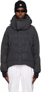 Черный светоотражающий пуховик Templa