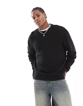 Черный свитер Brave Soul со спущенными плечами