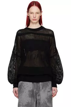 Черный свитер для селфи 032c