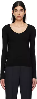 Черный свитер Folgore Max Mara Leisure