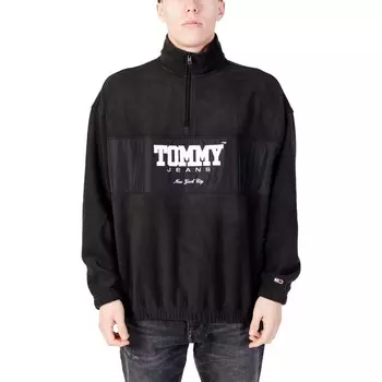 Черный свитер из переработанного полиэстера Tommy Jeans