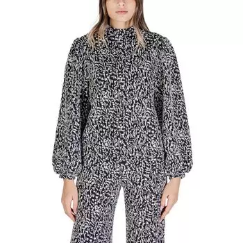 Черный свитер из полиэстера ICHI