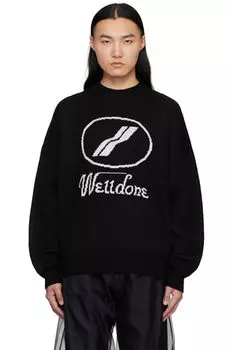 Черный свитер JQD We11done