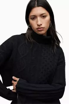 Черный свитер Клода All Saints, черный