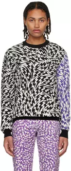 Черный свитер She's Electric Double Rainbouu