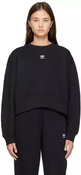 Черный свитшот adidas Originals Adicolor Essentials