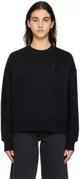 Черный свитшот Ami De Cur AMI Alexandre Mattiussi