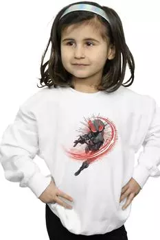 Черный свитшот Aquaman Manta Flash DC Comics, белый