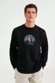 Черный свитшот Arctic Comfort GRIMELANGE