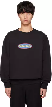 Черный свитшот Bowery Saturdays NYC