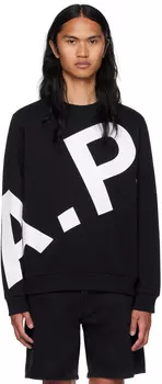 Черный свитшот Cory A.P.C.