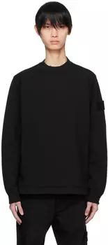Черный свитшот Ghost Piece Stone Island