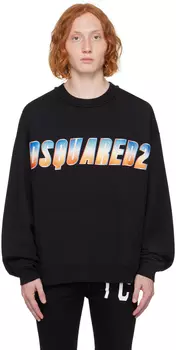 Черный свитшот Herca Dsquared2