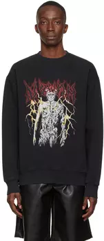 Черный свитшот из органического хлопка Han Kjobenhavn