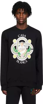 Черный свитшот Le Joueur Casablanca