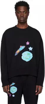 Черный свитшот «Марс» Kids Worldwide