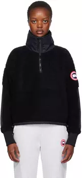 Черный свитшот на молнии до половины Canada Goose