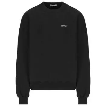 Черный свитшот оверсайз Off-White Scratch Arrow Design Off-White, черный