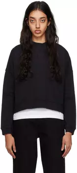 Черный свитшот «Почти вырос» YMC