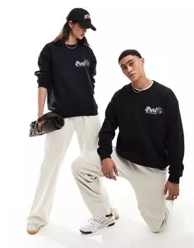 Черный свитшот Prnt studio PRNT x ASOS
