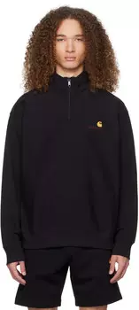 Черный свитшот с американским рисунком Carhartt Work In Progress, цвет Black